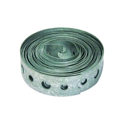 Plumber's Tape, 26 Gauge, Galvanized Steel, 3/4" x 10'