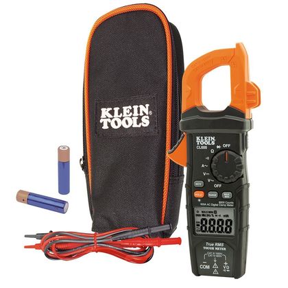 Digital Clamp Meter, AC Auto-Ranging, 600A
