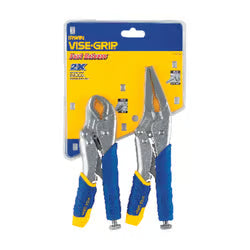 Irwin Vise-Grip 2 pc Alloy Steel Fast Release Locking Pliers Set